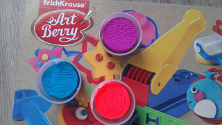 Биопластилин с аксессуарами ArtBerry® Super Extruder