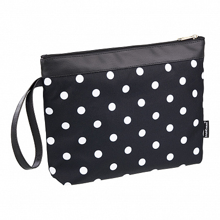 Косметичка ErichKrause® StreetLine 300х250мм Dots in Black