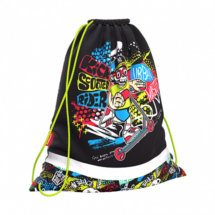 Мешок для обуви ErichKrause 365x440мм Scooter Master