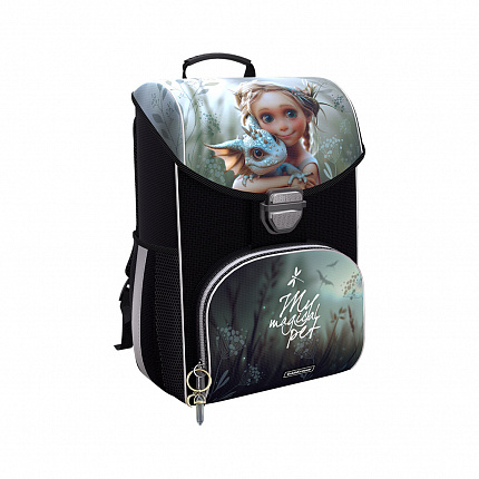 Ученический ранец с грудной перемычкой ErichKrause ErgoLine® 15L Magic Pet