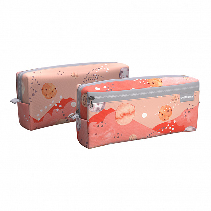Пенал-косметичка с двумя отделениями ErichKrause 210x100x50мм Марсианка