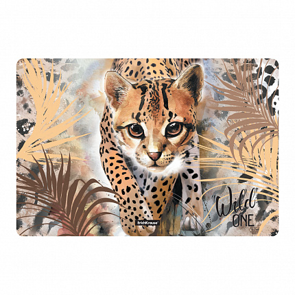 Подкладка настольная пластиковая ErichKrause Wild Cat, А3 (в пакете по 12 шт.)