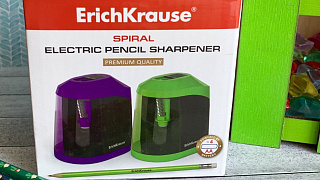 Точилка электрическая ErichKrause® Spiral