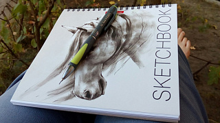 Альбом для эскизов на спирали ErichKrause® Wild Horse