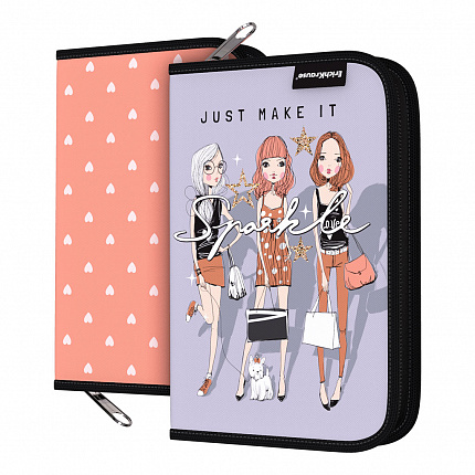 Пенал-книжка без наполнения ErichKrause 135x205x30мм Top Models