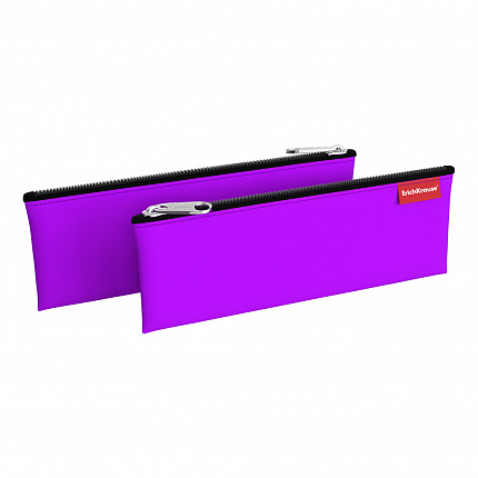 Пенал конверт ErichKrause 220x90мм Neon® Violet