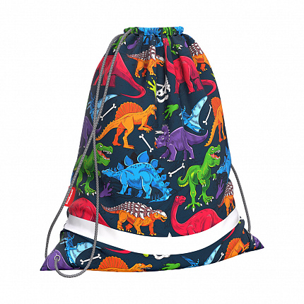 Мешок для обуви ErichKrause 365x440мм Dino Planet