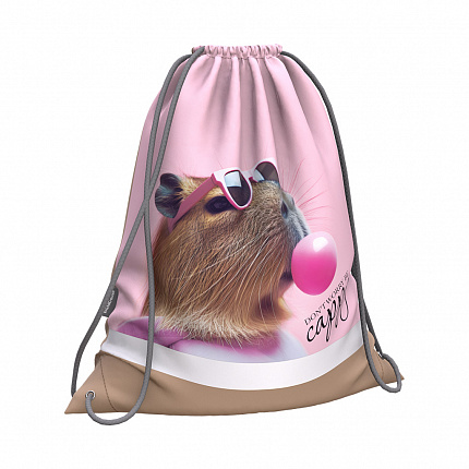 Мешок для обуви ErichKrause 365x440мм CapyBarbara