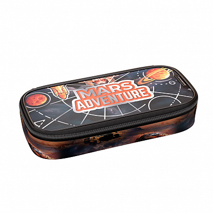 Пенал-футляр ErichKrause 210x50x100мм Mars Adventure
