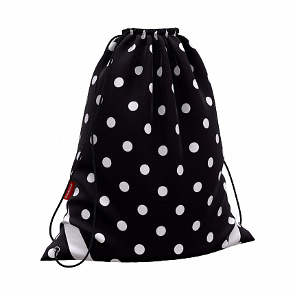 Мешок для обуви ErichKrause® 365x440мм Dots in Black