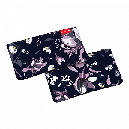 Пенал конверт ErichKrause® Light 220x120мм Bloom