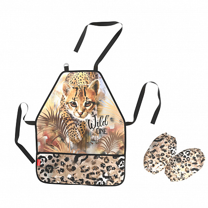 Фартук с нарукавниками ErichKrause Wild Cat