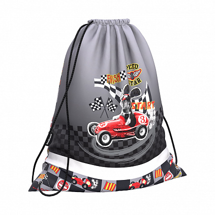 Мешок для обуви ErichKrause 365x440мм Young Racer