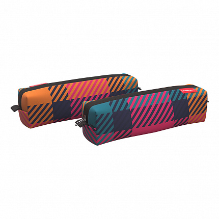 Пенал квадро mini ErichKrause® 210x50x50мм Tartan