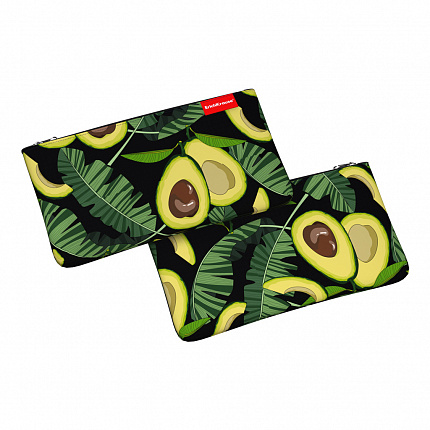 Пенал конверт ErichKrause Light 220x120мм Avocado Night