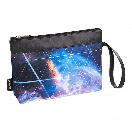 Косметичка ErichKrause® StreetLine 230х160мм Blue Stardust