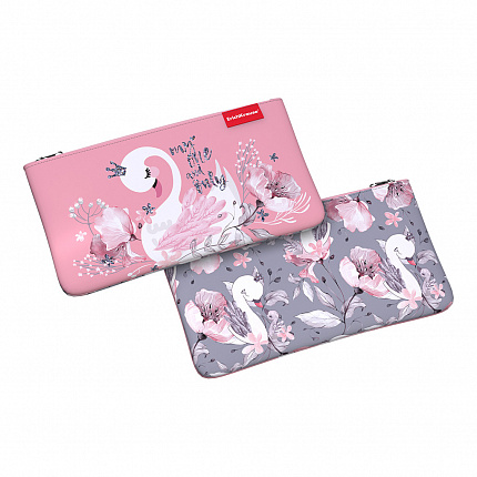 Пенал конверт ErichKrause 207x114мм Swan Princess