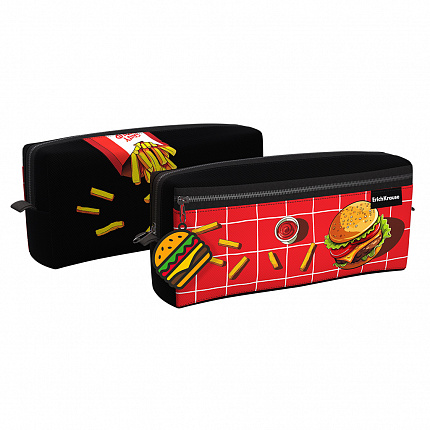 Пенал квадро с двумя отделениями ErichKrause 210x100x50мм Cheat Meal