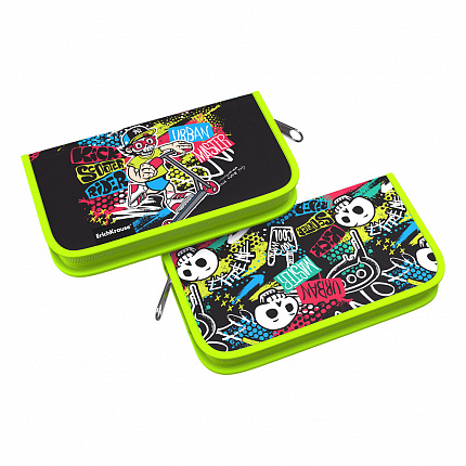 Пенал-книжка без наполнения ErichKrause 110x205x25мм Scooter Master