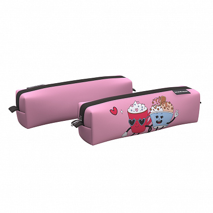 Пенал квадро mini ErichKrause 210x50x50мм Yummy