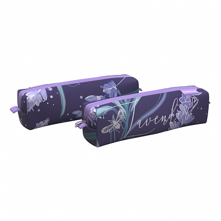 Пенал квадро mini ErichKrause 210x50x50мм Lavender