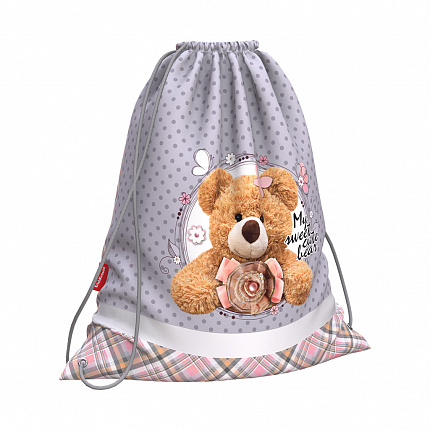 Мешок для обуви ErichKrause 365x440мм Teddy Bear