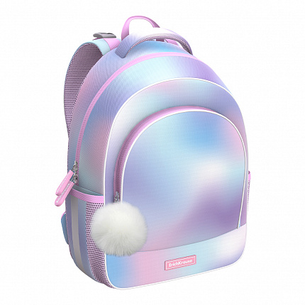 Ученический рюкзак с грудной перемычкой ErichKrause ErgoLine® 15L Cotton Candy