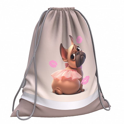 Мешок для обуви ErichKrause 365x440мм Frenchie