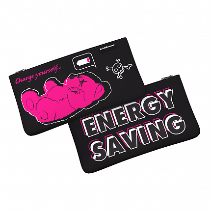 Пенал конверт ErichKrause Light 220x120мм Low Battery