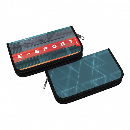 Пенал-книжка без наполнения ErichKrause 110x205x25мм Cybersport