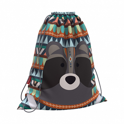 Мешок для обуви ErichKrause® 365x440мм Mimi Racoon