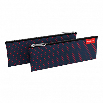 Пенал конверт ErichKrause 220х90мм Dots in Blue