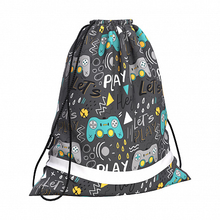 Мешок для обуви ErichKrause 365x440мм Gamepad