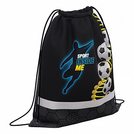 Мешок для обуви ErichKrause с вентиляцией 500x410мм Sport DNA