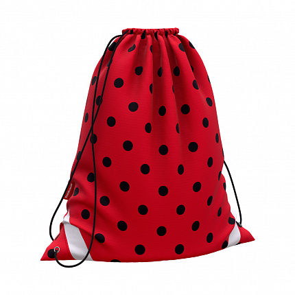 Мешок для обуви ErichKrause® 365x440мм Dots in Red